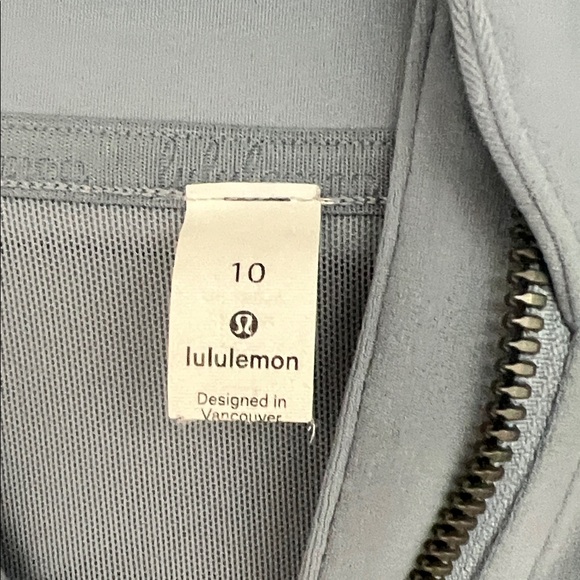 Lululemon Athletica Light blue Zip-Up Hoodie - Picture 2 of 8